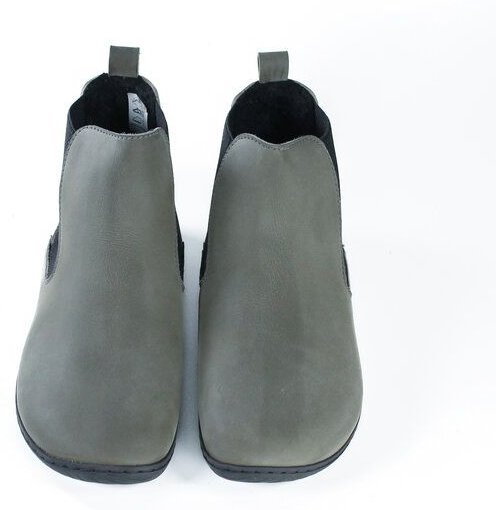 Fairticken Gefütterte vegane Barefoot Chelsea Boots ABELA