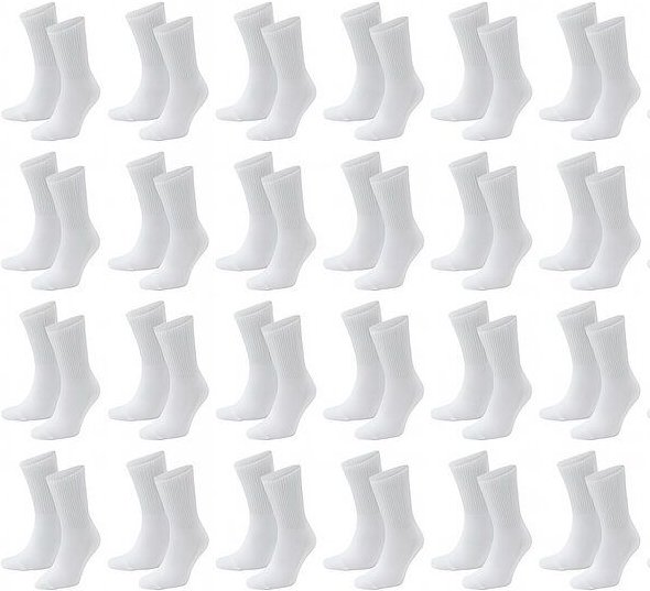 Thumbnail - Opi and Max 3 oder 24 Paar Sportsocken mit Streifen aus Bio-Baumwolle 90% Bio-Baumwolle, Unisex für Männer & Frauen – Be...