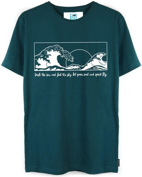 GARY MASH Shirt Welle aus Biobaumwolle