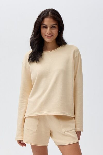 People Wear Organic Sweatshirt, uni, Bio-Baumwolle