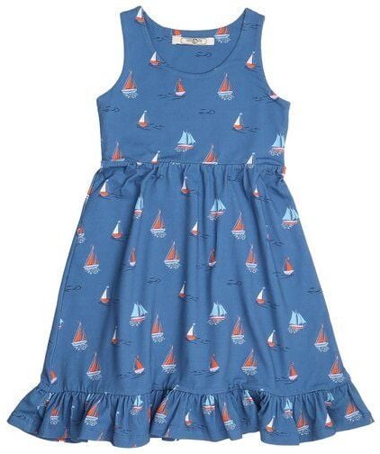 Cotokids Sail Boat-Sleeveless Dress