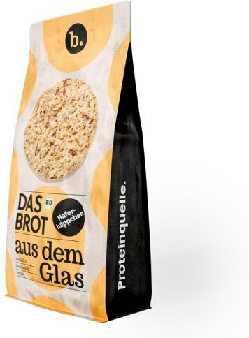 brotstoff Backmischung im Glas "Das Brot aus dem Glas" Bio-Haferhäppchen