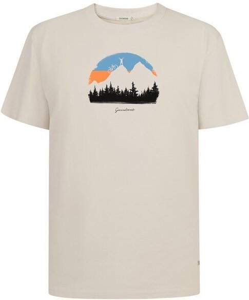 GREENBOMB Print T-Shirt Nature Forest Happy Fusion