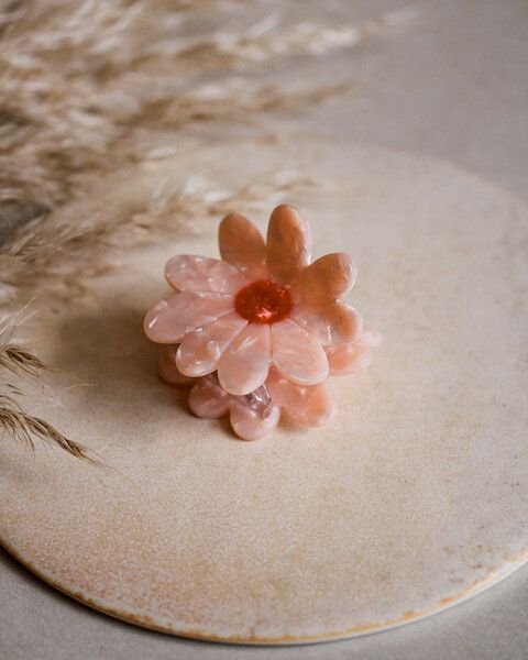 lille mus Haarklammer 'Blume'