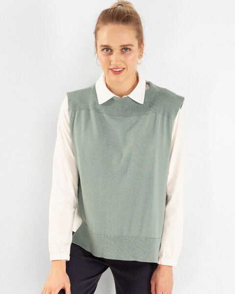 Alma & Lovis Cape aus Bio-Baumwoll-/Woll-Mix | Cotwool Cape