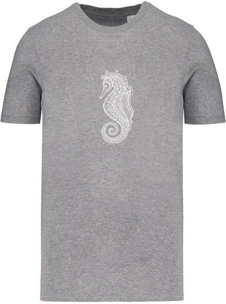 Brandless Basic Bio T-Shirt Nr.4 Seepferd 155g/m² XXS - 5 XL