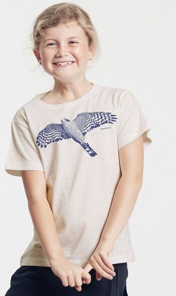 Peaces.bio - handbedruckte Biomode Bio-Kinder T-Shirt Sperber