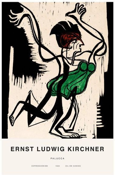 Photocircle Poster / Leinwandbild - Ernst Ludwig Kirchner: Palucca