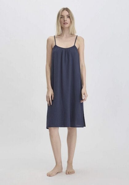 hessnatur Musselin Nachthemd Relaxed PURE COMFORT aus reiner Bio-Baumwolle