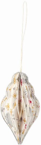 Thumbnail - El Puente Papier-Baumkugel "Honeycomb"