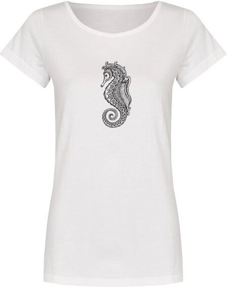 Brandless Basic Bio T-Shirt (ladies) Nr.2 Seepferd GOTS