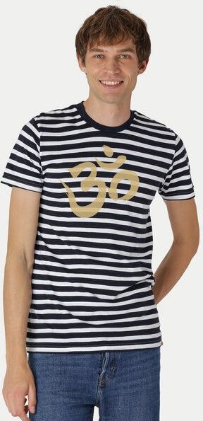 Peaces.bio - handbedruckte Biomode Fit T-Shirt "Om" Herren