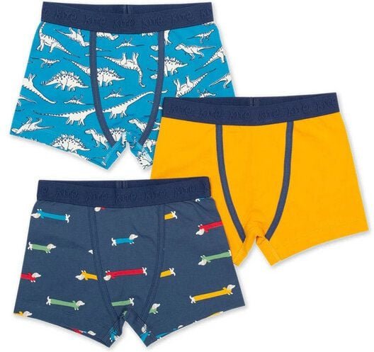 Kite Clothing Jungen Boxershorts 3er-Pack aus Bio-Baumwolle