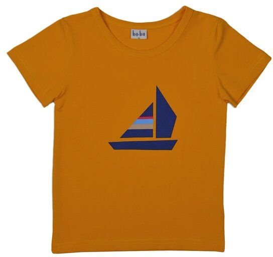 T-Shirt mit Bootprint von baba Kidswear
