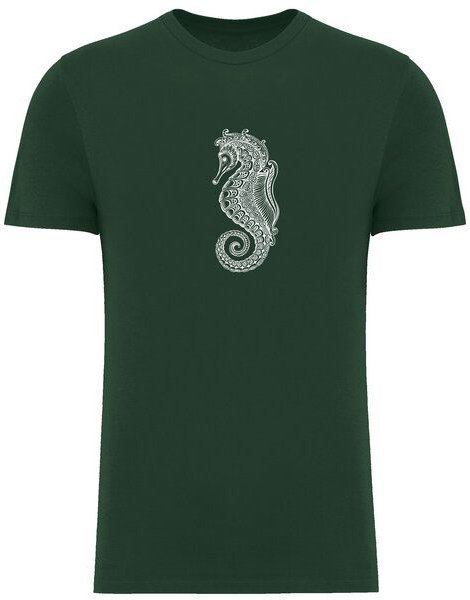 Brandless Basic Bio T-Shirt Nr.4 Seepferd 155g/m² XXS - 5 XL