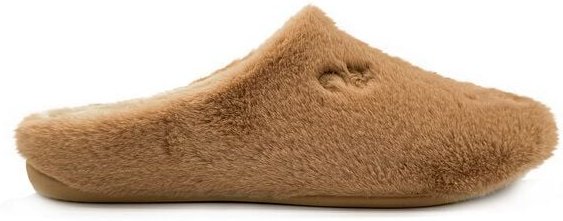 Hausschuh "thies ® Rec Fluffy Slipper" aus rec. Fell