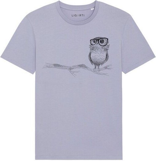 LIGARTI T-shirt - Brilleneule