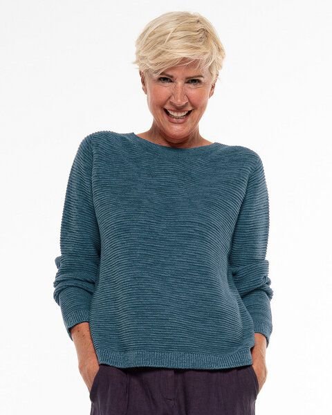 Alma & Lovis Leichter Strickpullover aus Organic Cotton | Seamless Knit Sweater