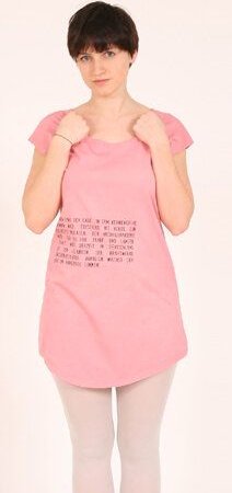 Lena Schokolade T-Shirt Kleid "Völkermord"