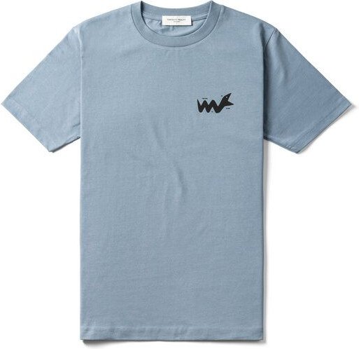 FANTASTIC REALITY STUDIOS SNAKE BLUE DUSK BOXY T-SHIRT – Bio-Baumwolle, Unisex