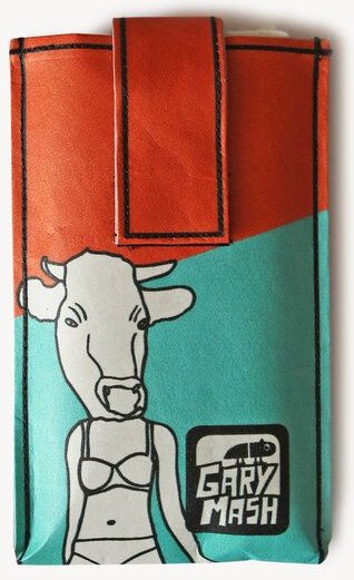 GARY MASH 2 Stück Stofftaschentücher in bunter Hülle