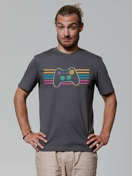 watapparel T-Shirt Unisex Retro Joystick