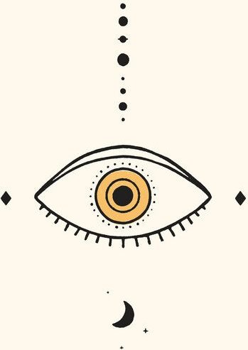 Photocircle Poster / Leinwandbild - Universe Eye