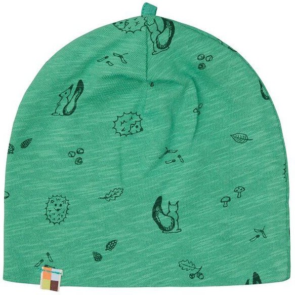 loud + proud Babys & Kinder Beanie aus Slub Jersey mit Druck, GOTS-zertifiziert