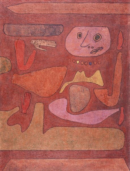 Photocircle Poster / Leinwandbild - Paul Klee: Der Mann der Verwirrung