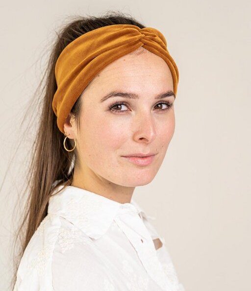 obumi Haarband Bow aus Bio Samt