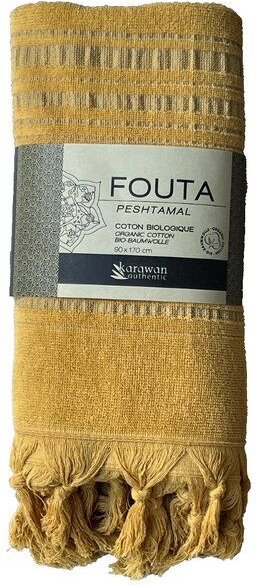 Karawan authentic Fouta / Hammamtuch aus Biobaumwolle - Dolce Collection