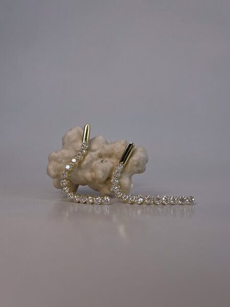 noemvri fashion label Glitzerohrringe