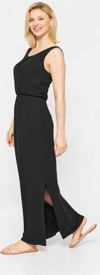 Thumbnail - WiDDA berlin schwarzes Maxikleid MARLEN aus ECOVERO Jersey