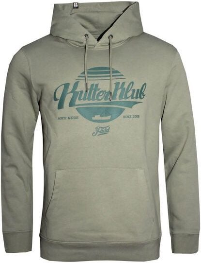 Thumbnail - FÄDD Herren Sweatshirt Hoodie Bio-Baumwolle "Kutter Klub Supertrocken" Grün