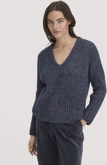 hessnatur Strick Pullover Relaxed aus Alpaka mit Bio-Baumwolle