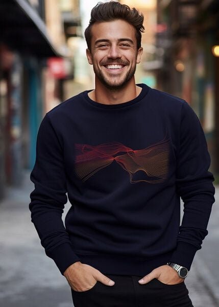Thumbnail - Kultgut Biofair - Supersoft - Leichter Sweaterpullover / Faded Love