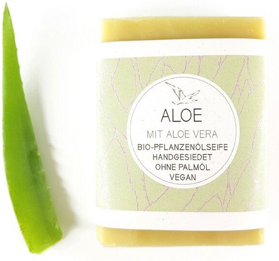 Küstenseifen Manufaktur ALOE VERA Bio-Seife mit Aloe Vera ohne Duftstoffe