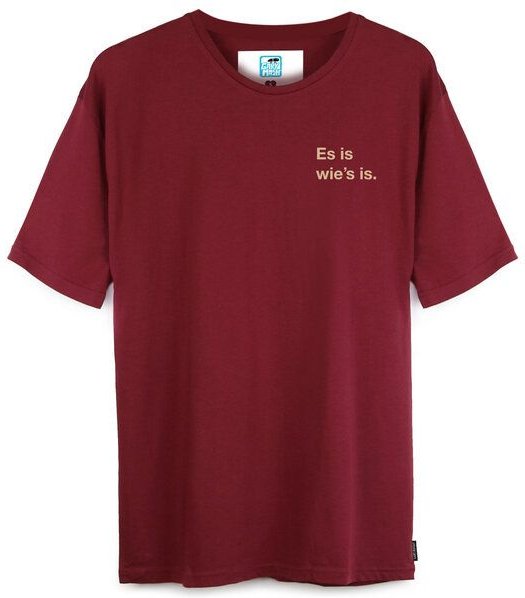 GARY MASH Shirt Es is wie's is. aus Biobaumwolle