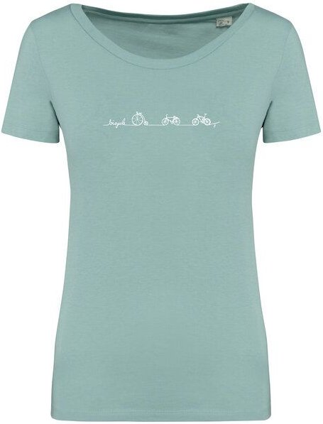 Brandless Basic Bio T-Shirt (ladies) Nr.4 Bicycle Line 155g/m²