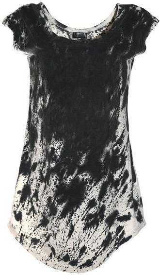 Lena Schokolade T-Shirt Kleid Sprenkel