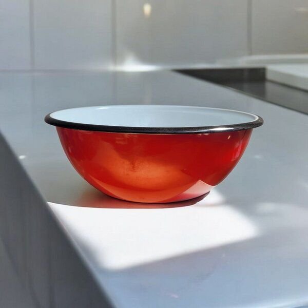 Moogoo Creative Africa Große Emaille-Schüssel | 4 Liter oder 9 Liter | Vintage aus der Ukraine | verschiedene Farben