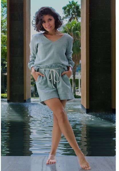 Thumbnail - Hutch&Putch Musselin-Shorts "Xenia"