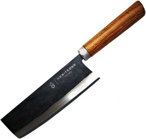 Heritedge Viet Crafts Rua Classic - Gemüsemesser - scharfe Klinge aus Carbonstahl- handgefertigt in Vietnam - Küchenmess...