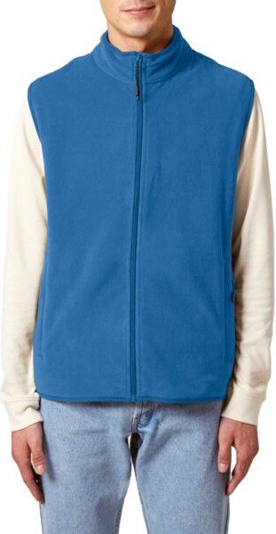 YTWOO Herren ärmellose Basic Fleecejacke aus 100% recyceltem Polyester