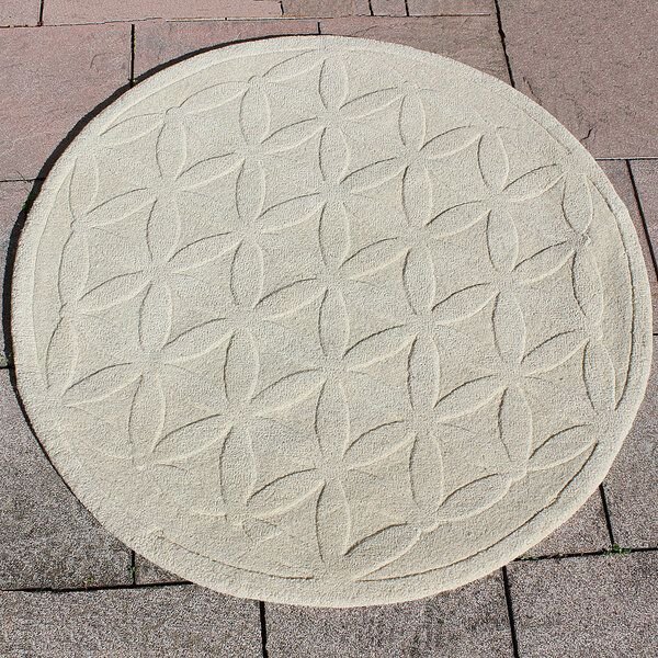 Living Design Teppich Blume des Lebens