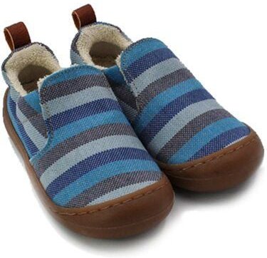 Pololo Lauflernschuh "Chico Marokko" aus Recy-Tex mit Baumwoll-Futter (Bio kbA)