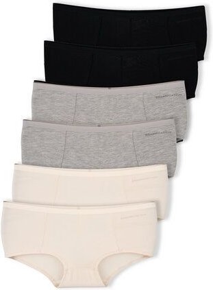 ORGANICATION BLAIRE | Boyshorts Panty aus Bio-Baumwolle und TENCEL Modal im 6er-Pack
