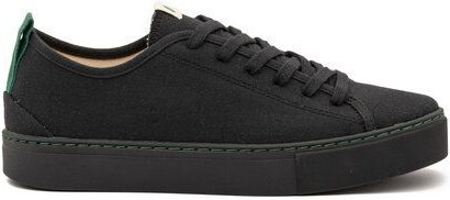 Vesica Piscis Footwear NIKOLA BLACK OF RECYCLED COTTON