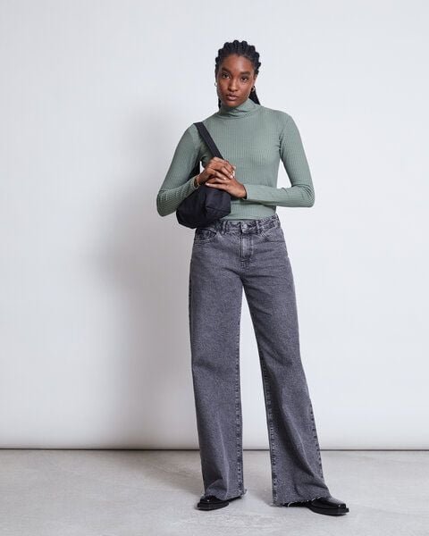 JAN N JUNE Rollkragenshirt MIO aus Lyocell