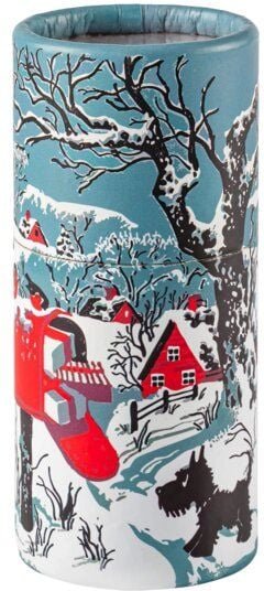 Archivist Winterlandschaft Runde Matchbox Streichhölzer